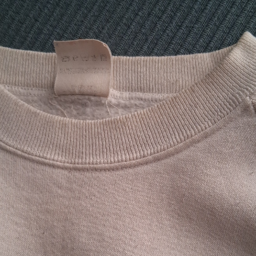 Retro White Graphic Sweatshirt - "Spike Rattle & Roll" - Picture 6 of 7